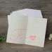 Bride Dress Pearl Laser Cut Wedding Invitation Pocket 